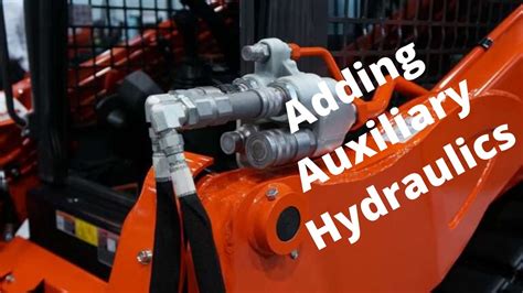 extra auxiliary hydraulics for excavators